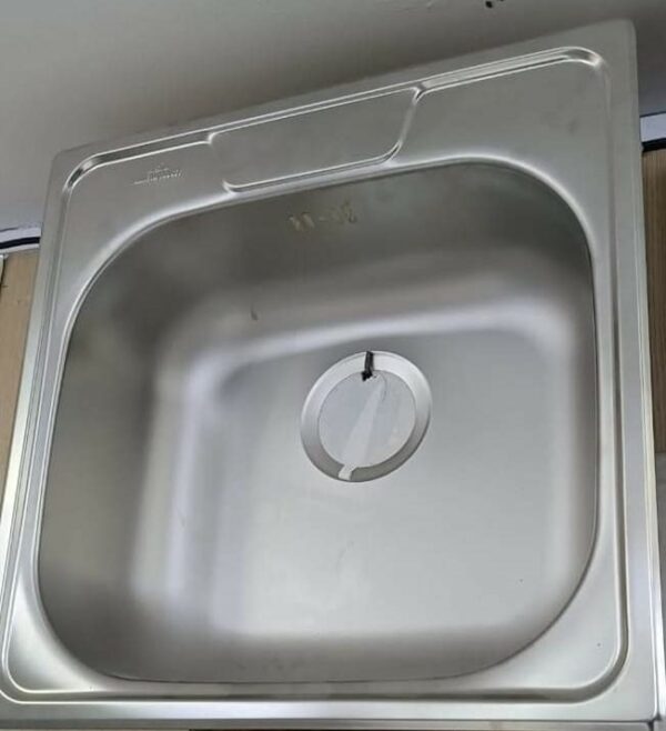 Evier Inox 1 bac - Forme Carré – Image 2